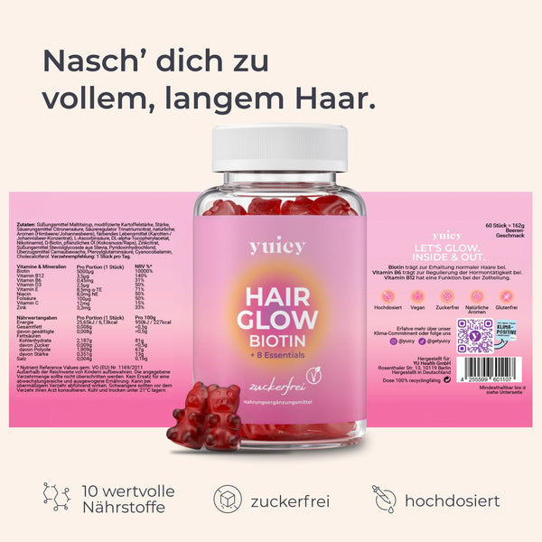 Hair Glow Gummies Premium
